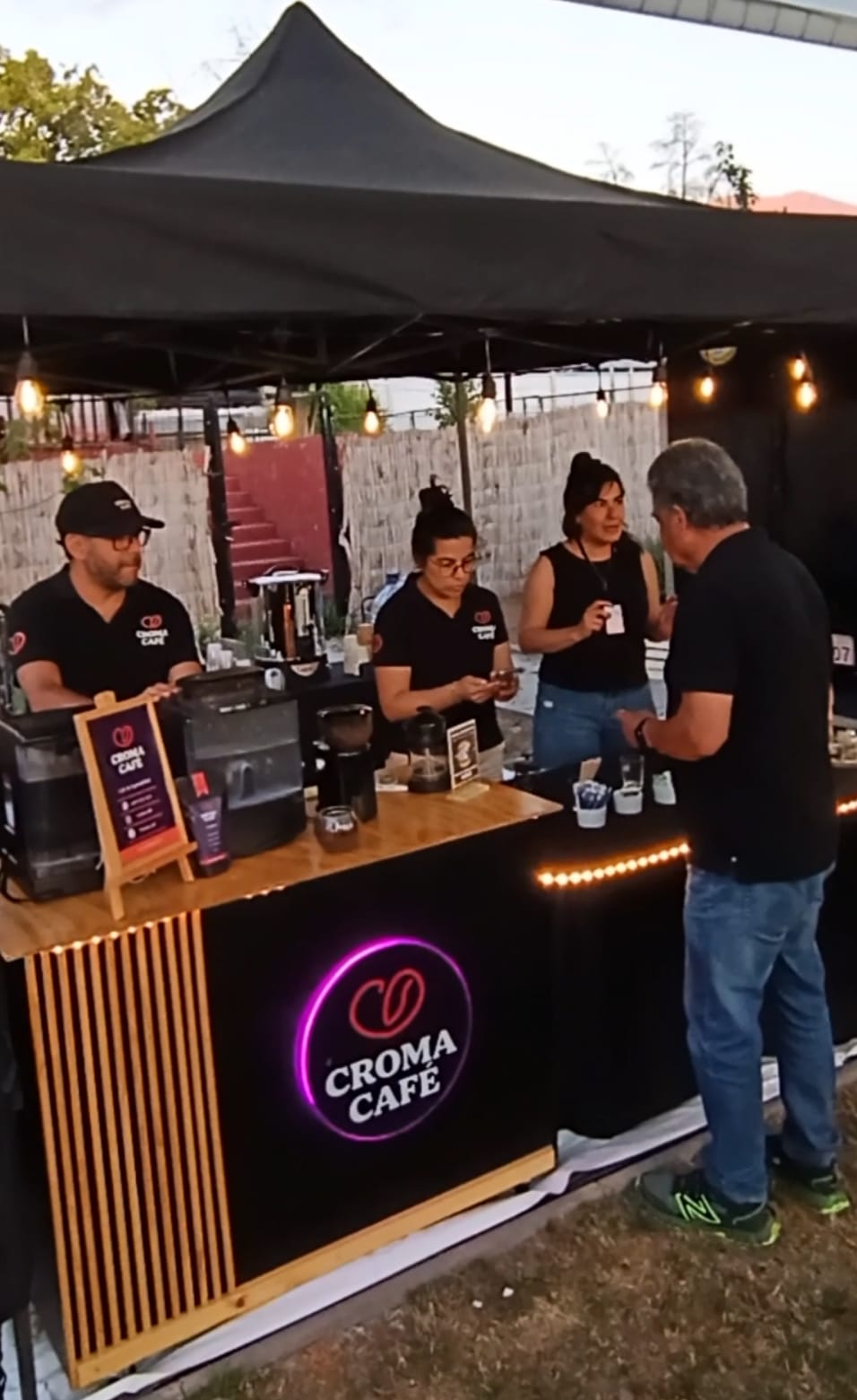 CROMA Pop-Up Café en feria